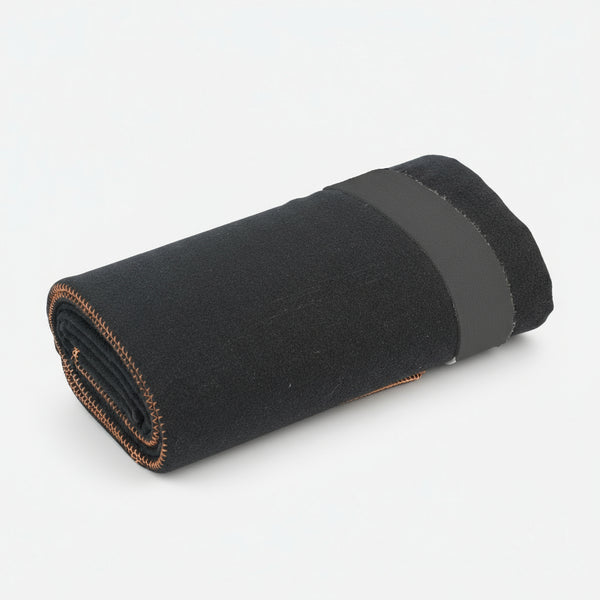 Toalla Microsport Negro 1/2 BAÑO