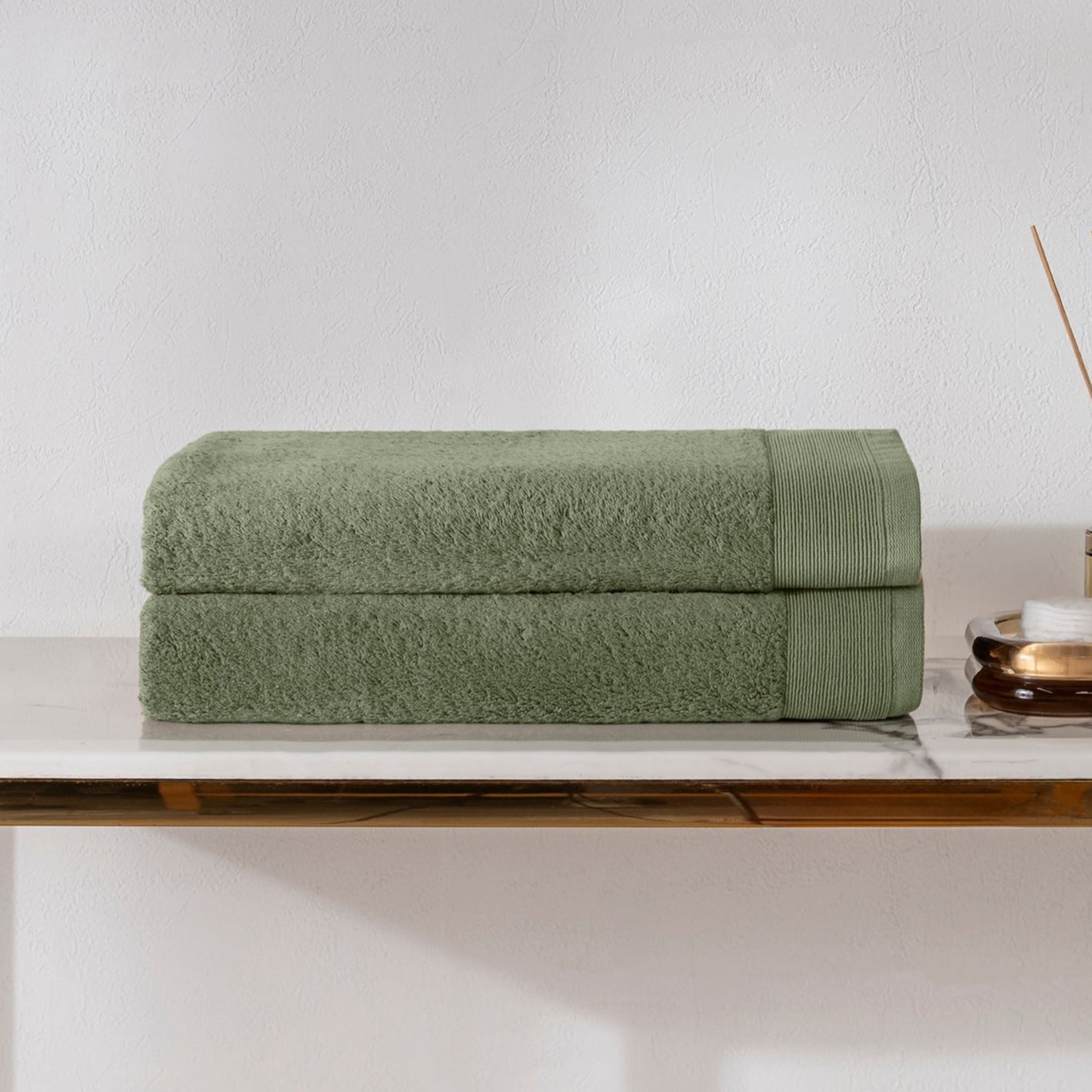Toalla Modal Verde BAÑO