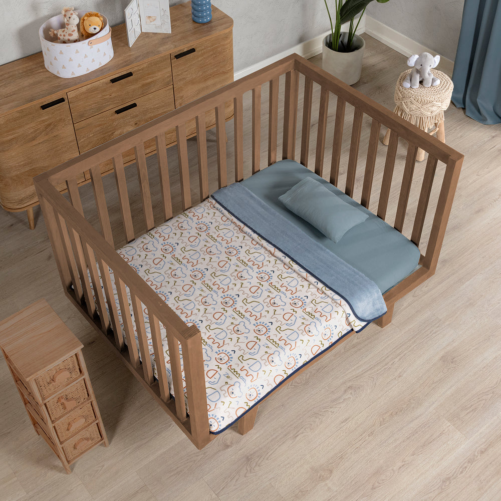 Cobertor Baby Siberia Mini Zoo CARRIOLA