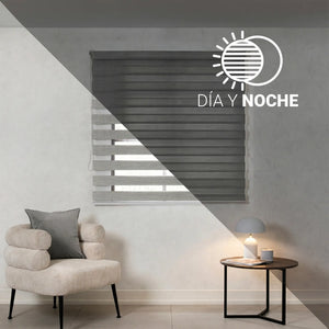 Cortinas Duo Gris