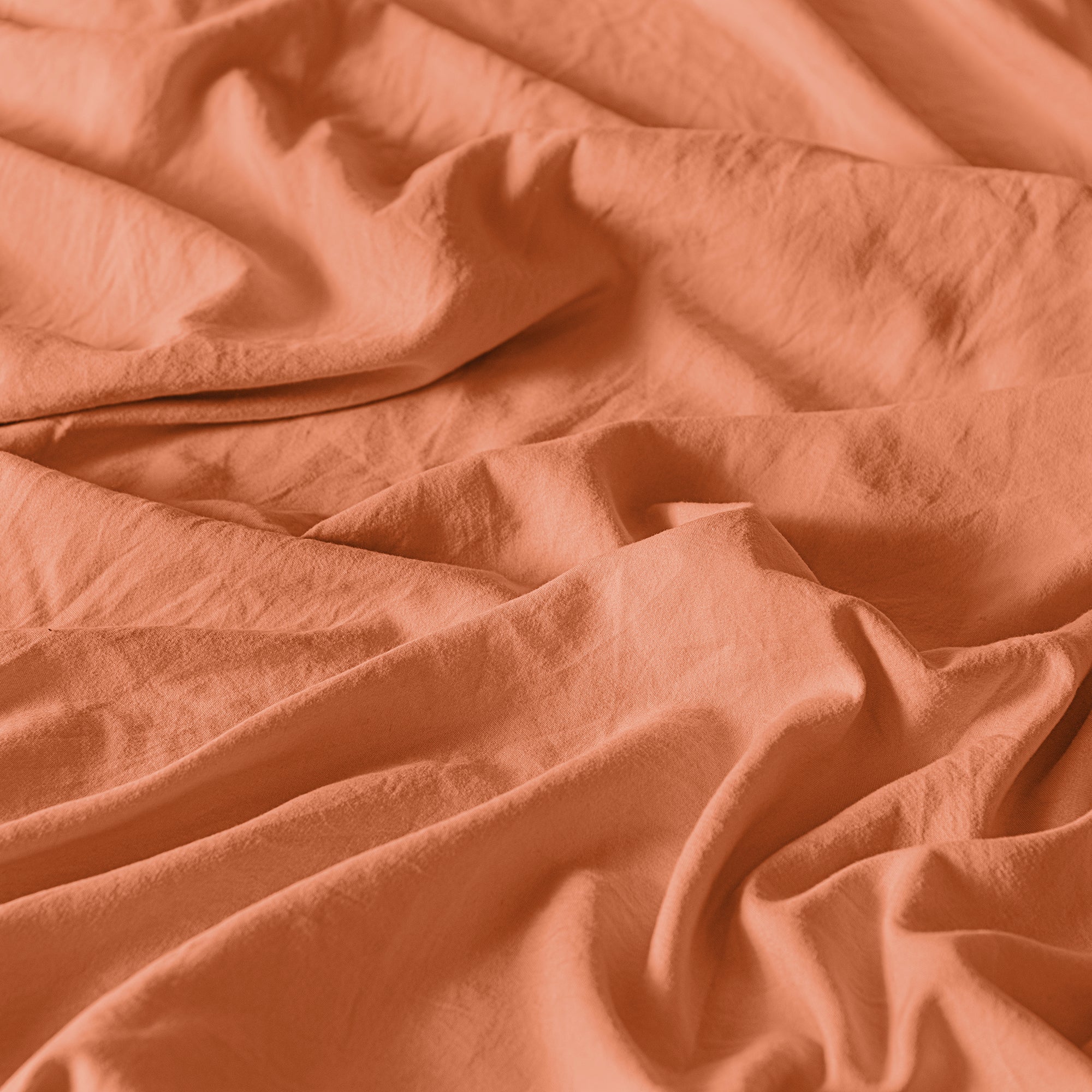 Sábanas Viasoft Washed Coral KS