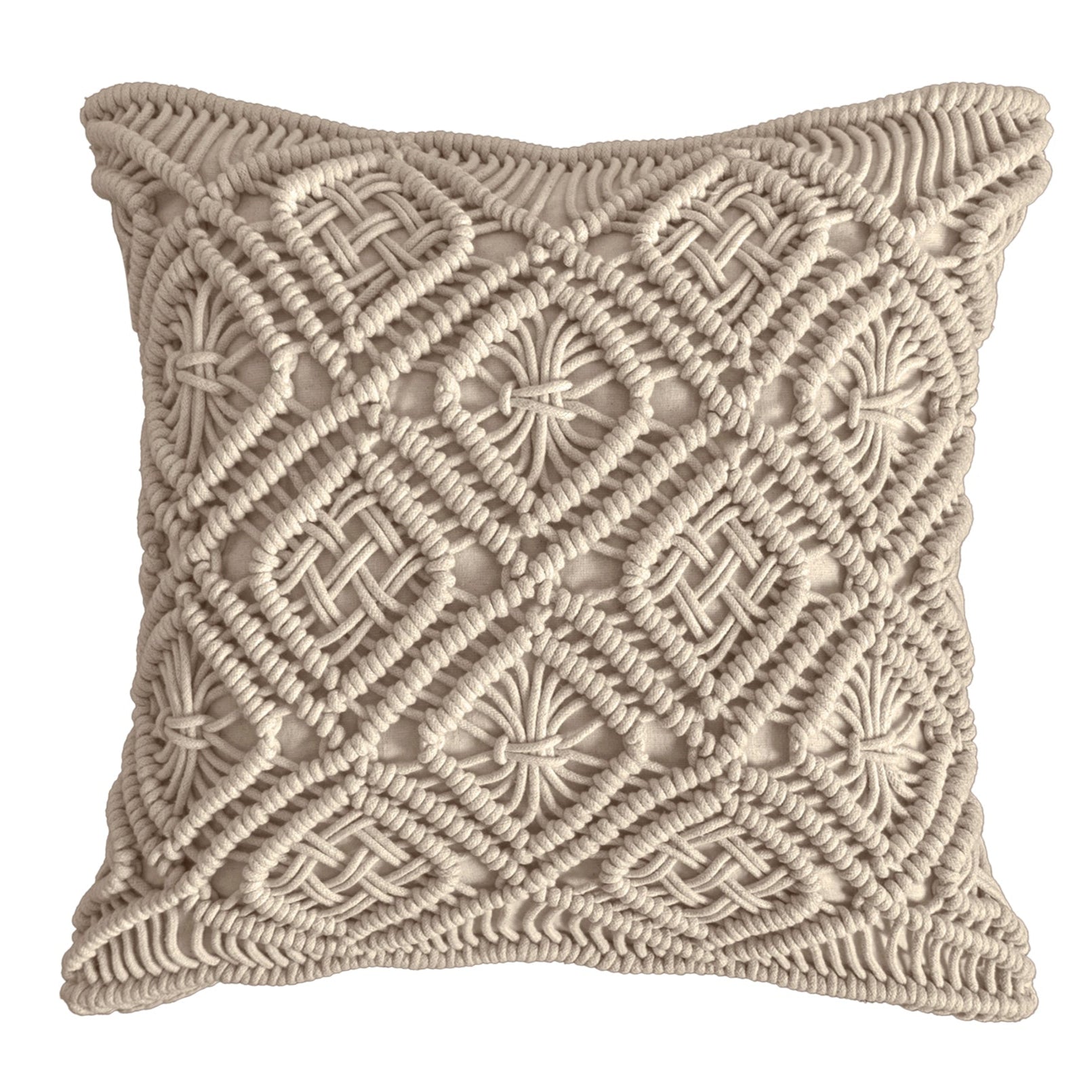 Funda De Cojín Mumbai Macrame CUADRADO