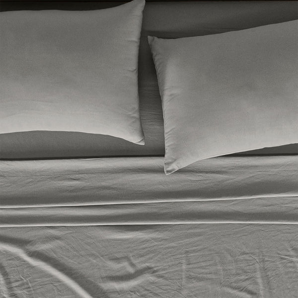 Sábanas Viasoft Washed Gris
