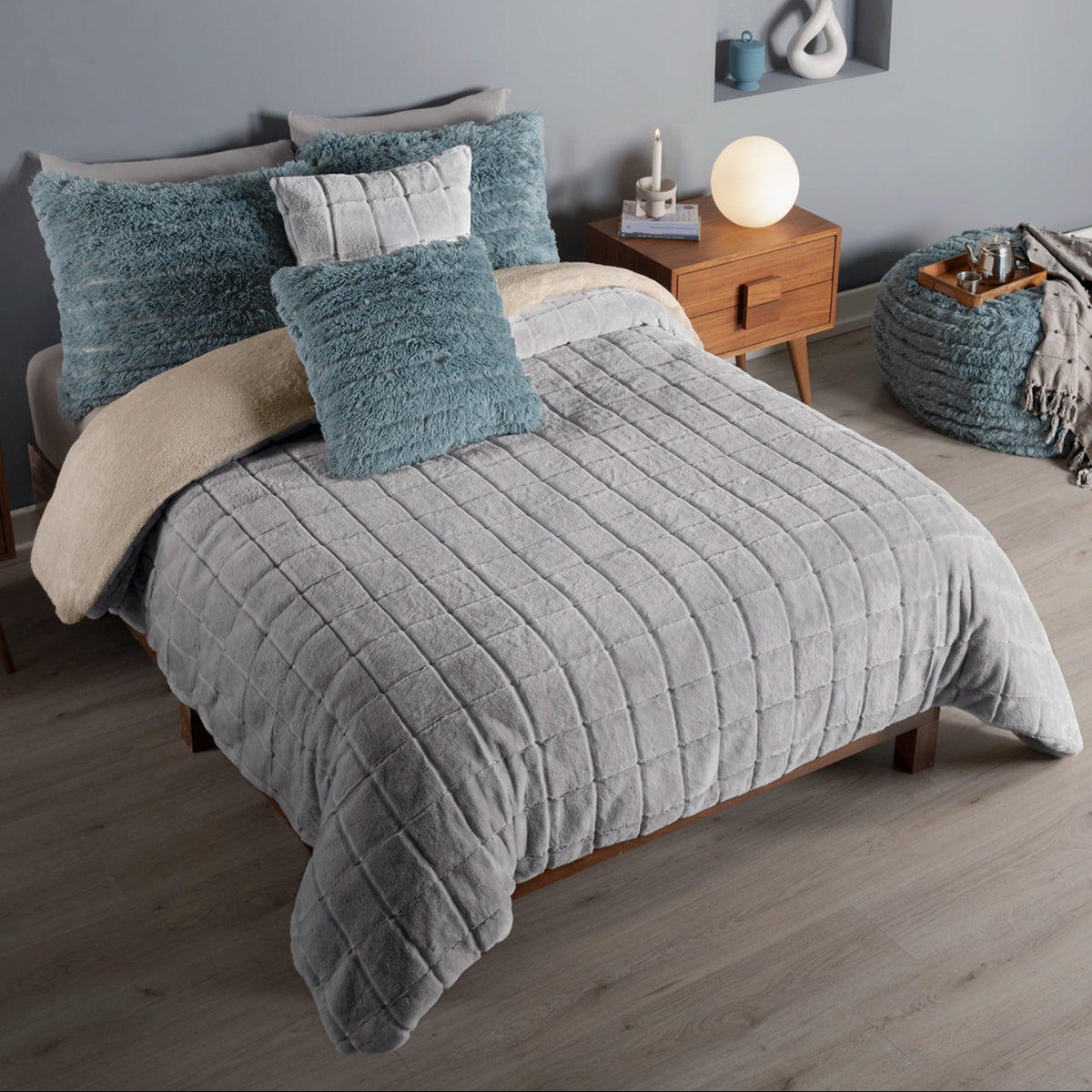 FUNDA DE DUVET EVEREST STONE KS XL