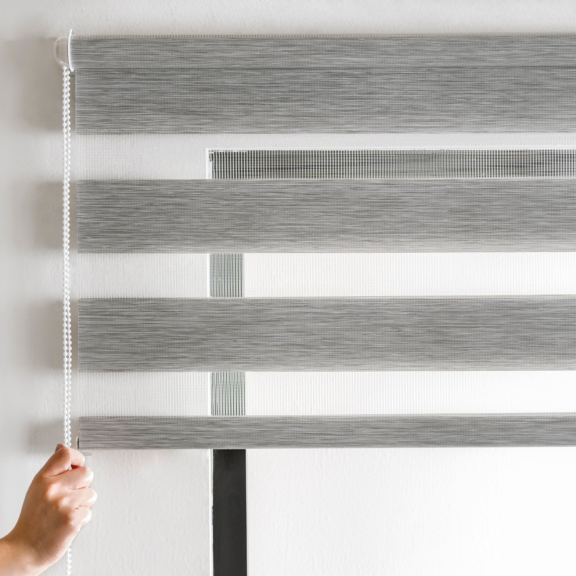 Cortinas Duo Gris 130 x 230