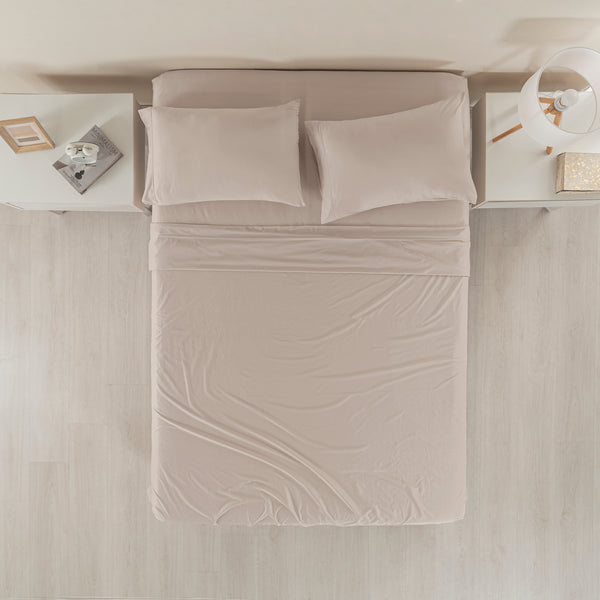 Sábanas Jersey Soft Almond QS