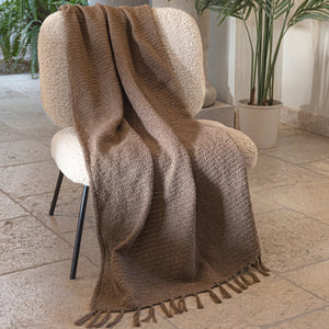 Cobertor Decorativo Bucle Latte FRAZADA