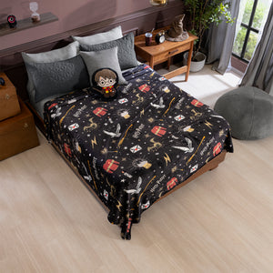 Cobertor Ligero Harry Potter Christmas Nights