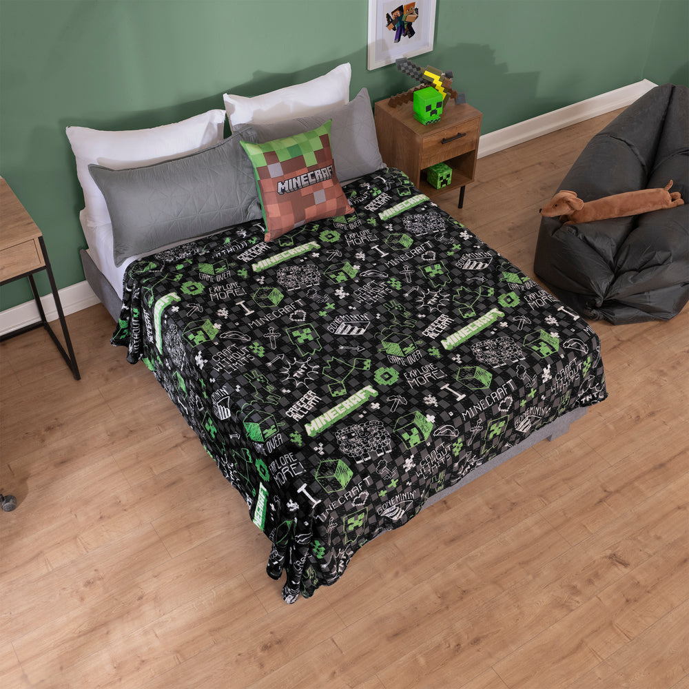 Cobertor Ligero Minecraft MAT/IND XL