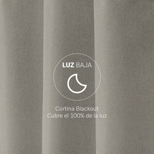 Cortinas Catania Gray