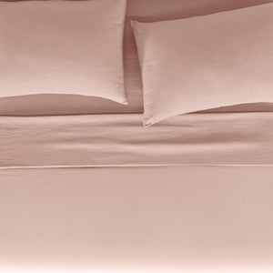 Sábanas Viasoft Washed Rosa