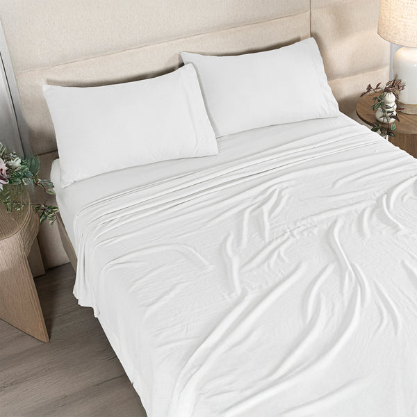 Sábanas Viasoft Washed White