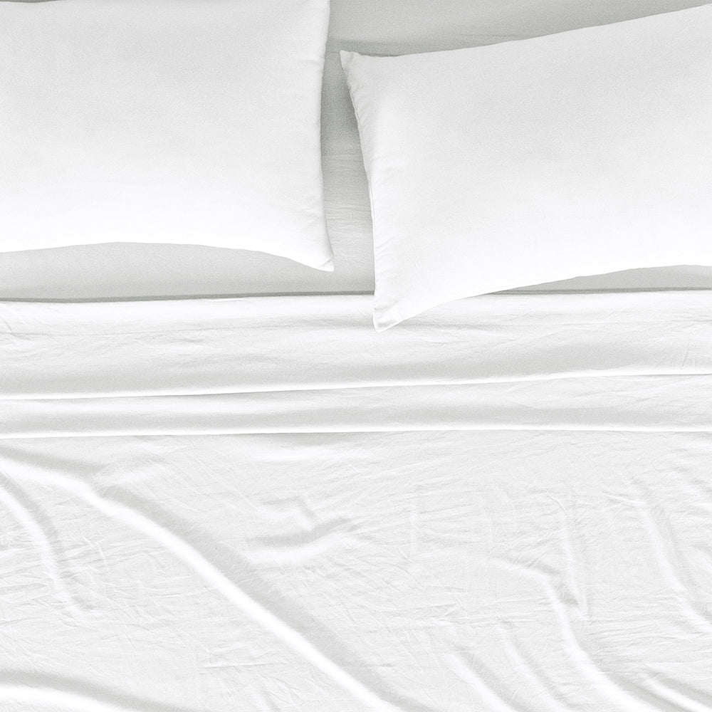 Sábanas Viasoft Washed White MAT
