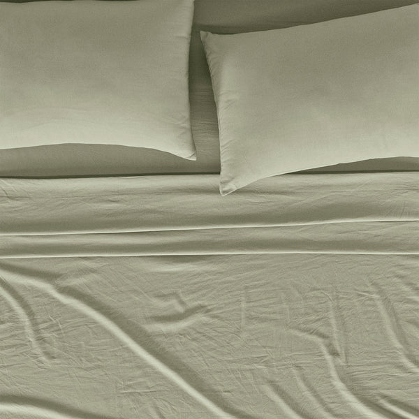 Sábanas Viasoft Washed Matcha MAT
