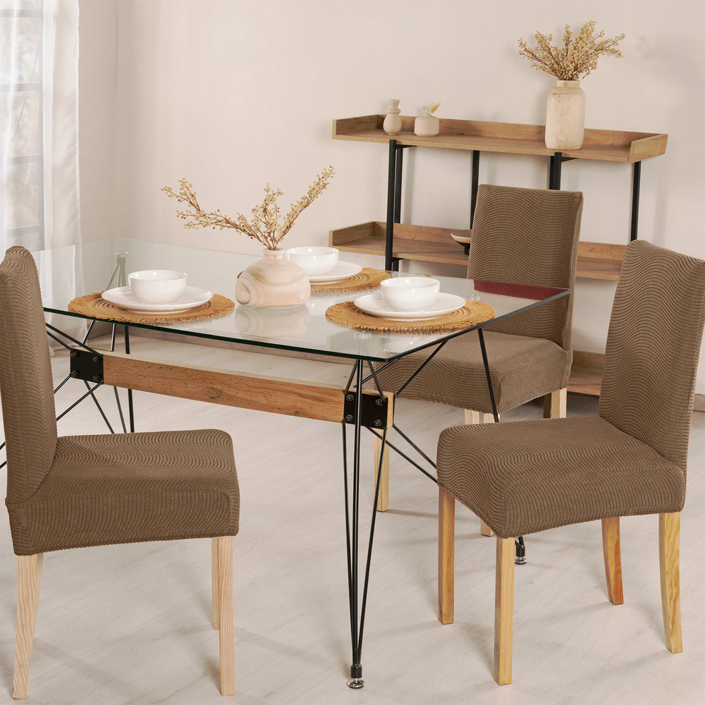 Fundas De Silla Niza Beige UNI