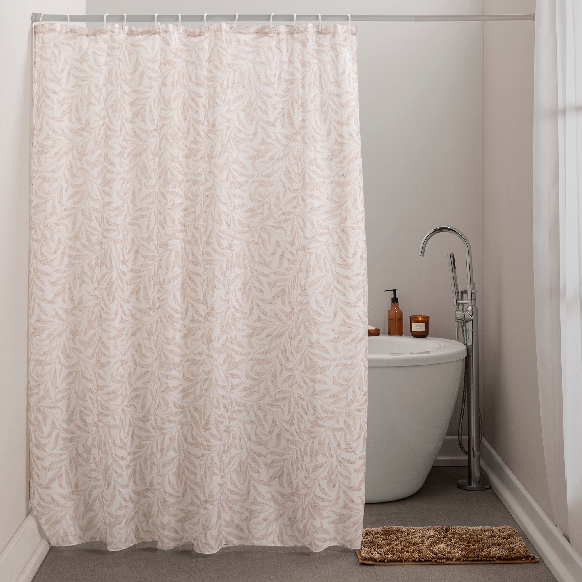 Cortina De Baño Hojarasca UNITALLA